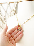 Multiple Birthstone Necklace