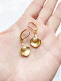 Calla Lily Earrings - Gold