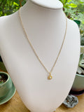 Opal Daisy Necklace - Gold