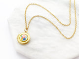 Small Vintage Round Locket