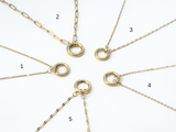 Multiple Birthstone Necklace
