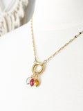 Multiple Birthstone Necklace