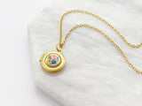 Small Vintage Round Locket