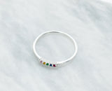 Cute Rainbow Ring 🌈
