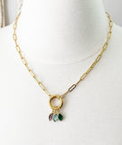 Multiple Birthstone Necklace