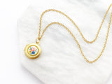 Small Vintage Round Locket