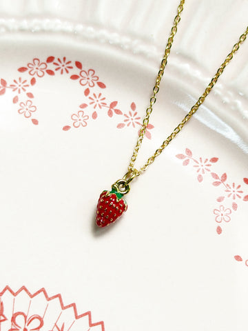 Strawberry Necklace