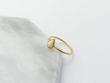 Opal Teardrop Ring