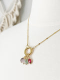 Multiple Birthstone Necklace