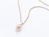 Rose Quartz And Star Necklace