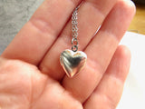 Silver Heart Locket