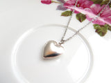 Silver Heart Locket