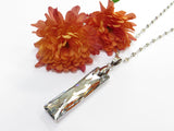 Queen Baguette Necklace - Silver