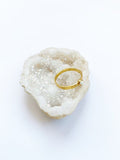 Sterling Opal Ring - Gold