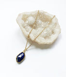 Lapis Asymmetrical Necklace