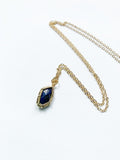 Lapis Asymmetrical Necklace