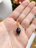 Lapis Asymmetrical Necklace