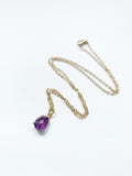 Amethyst Tiny Necklace