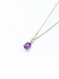 Amethyst Tiny Necklace