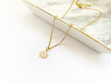 Mandala Necklace - Gold