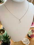Hammered Moon Necklace