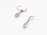 Aquamarine Earrings - Silver