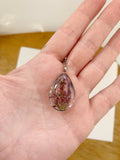 Lavender Pear Necklace