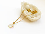Mandala Necklace - Gold