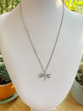 Dragonfly Necklace - Silver