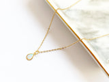 Tiny Opal Necklace