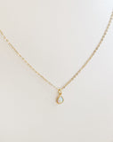 Tiny Opal Necklace