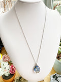 Forget Me Not Necklace - Silver