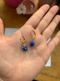 Nugget Earrings - Lapis