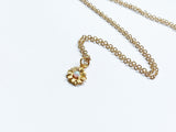 Opal Daisy Necklace - Gold