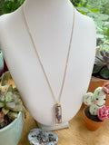 Lavender Bar Necklace - Gold