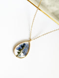 Forget Me Not Necklace - Gold