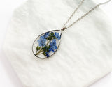 Forget Me Not Necklace - Silver