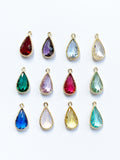 Teardrop Birthstone Necklace