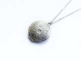 Round Floral Antique Locket