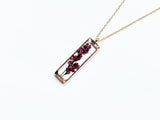 Lavender Bar Necklace - Gold