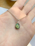 Labradorite Necklace - Silver