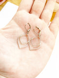 Lotus Earrings In Silver