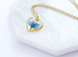 Heart Forget Me Not