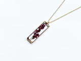 Lavender Bar Necklace - Gold