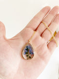 Forget Me Not Necklace - Gold