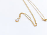 Tiny Opal Necklace