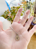 Stainless Steel Initial Necklace