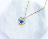 Heart Forget Me Not