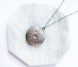 Round Floral Antique Locket