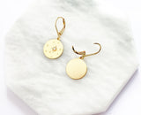 Celestial Opal Earrings - Gold